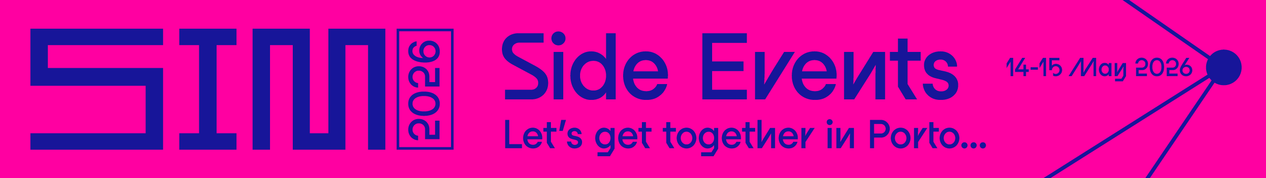 SIM Conference Porto 2026 - the official side events guide